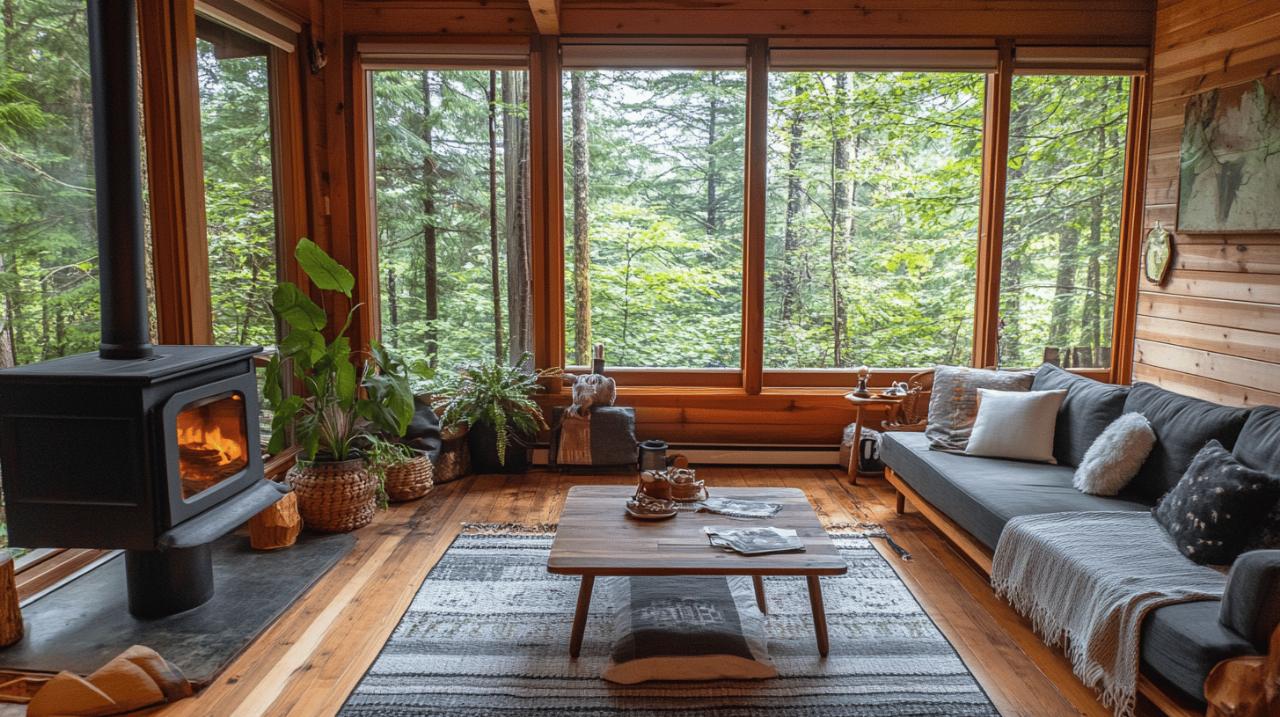 Choisissez le poêle à bois idéal pour votre cabane : Les secrets d’un chauffage optimal en pleine nature