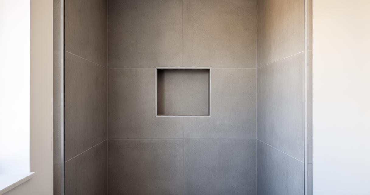 Les avantages des niches de douche carrées pour une salle de bain moderne