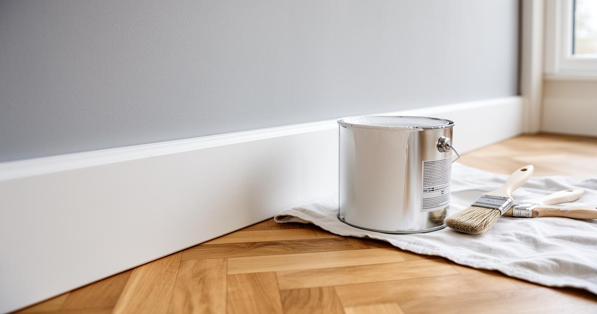 Peindre vos plinthes avec une finition satinée : conseils et astuces d&rsquo;expert